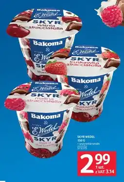 Selgros Skyr Bakoma E.Wedel 150g, wszystkie smaki, 572375 oferta