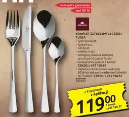 Selgros Komplet sztućców 24 części Gerlach Tunea oferta