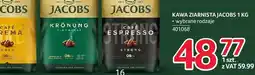 Selgros Kawa ziarnista Jacobs wybrane rodzaje oferta