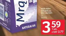 Selgros Maślanka naturalna bez laktozy Mrągowska 1l, 397816 oferta