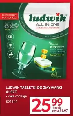 Selgros Tabletki do zmywarki Ludwik All in One Ultimate Power oferta
