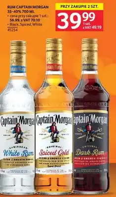 Selgros Rum Captain Morgan 35-40% Black, Spiced, White 45254 oferta