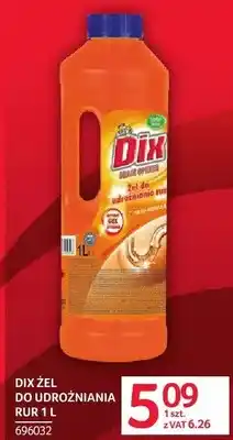 Selgros Żel do udrażniania rur Dix oferta