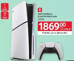 Selgros Konsola PlayStation 5 Slim Sony oferta