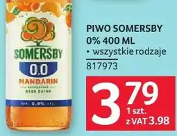 Selgros Piwo Somersby 0% bezalkoholowe wszystkie rodzaje oferta
