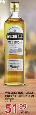 Selgros Whiskey Bushmills Original 40% 301671 oferta