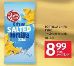 Selgros Chipsy tortilla Poco Loco Crispy Salted oferta