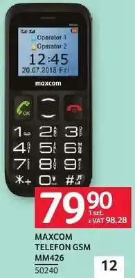Selgros Telefon GSM MM426 Maxcom oferta