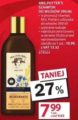 Selgros Szampon do włosów Mrs. Potter's Regenerate oferta