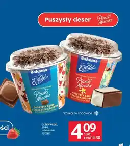 Selgros Deser Wedel Bakoma Ptasie Mleczko 105g, dwa smaki, 701566 oferta