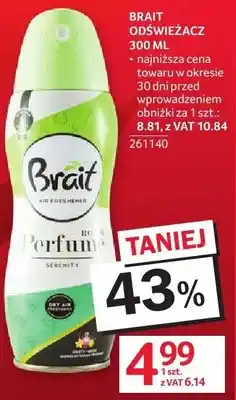 Selgros Odświeżacz Brait Room Perfume Serenity oferta