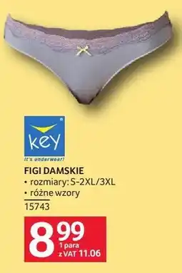 Selgros Figi damskie Key oferta