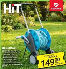 Selgros Zestaw do nawadniania Cellfast wąż PLUS 20m z końcówkami IDEAL oferta