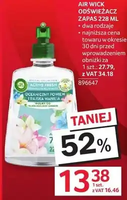 Selgros Odświeżacz zapas Air Wick Active Fresh oferta