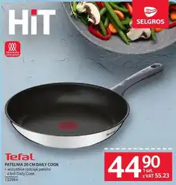 Selgros Patelnia 20cm Tefal Daily Cook oferta