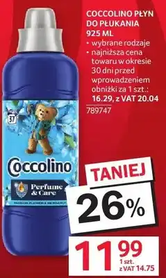 Selgros Płyn do płukania Coccolino Perfume & Care oferta