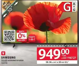 Selgros Telewizor LED UE50U8072FUXXH Samsung oferta