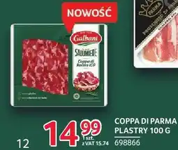 Selgros Galbani Coppa di Parma oferta