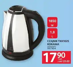 Selgros Czajnik TKK102S Roraima oferta