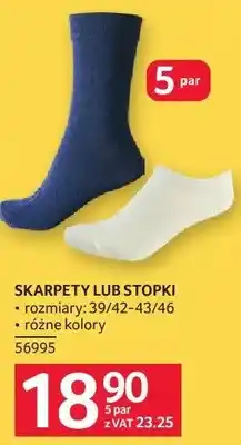 Selgros Skarpety lub Stopki oferta