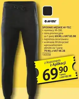 Selgros Spodnie męskie Hi-Tec rozmiary M-3XL 143558 oferta