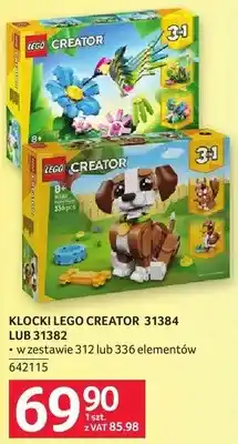 Selgros Klocki Lego Creator 31384 lub 31382 oferta