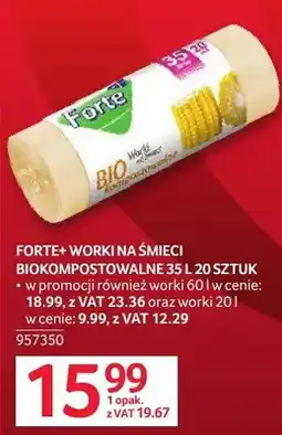 Selgros Worki na śmieci biokompostowalne Forte+ oferta