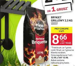 Selgros Brykiet grillowy Fire Flame 2,5kg 409597 oferta