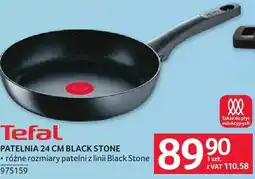Selgros Patelnia 24cm Tefal Black Stone oferta