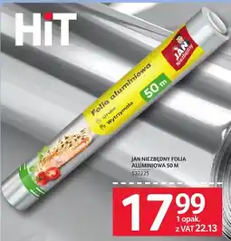 Selgros Folia aluminiowa Jan Niezbędny 50m oferta