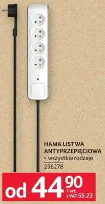 Selgros Listwa antyprzepięciowa Hama oferta