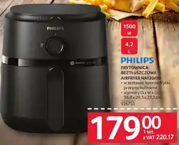 Selgros Frytownica beztłuszczowa Philips Airfryer NA120/00 oferta