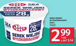 Selgros Serek Wiejski Wysokobiałkowy Mlekovita SBA oferta