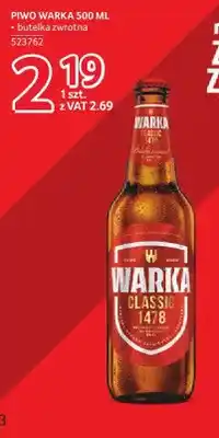 Selgros Piwo Warka Classic butelka zwrotna 523762 oferta