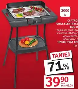 Selgros Grill elektryczny Clatronic BQS 3508 oferta