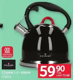 Selgros Czajnik 2,5l Zwieger Veron oferta