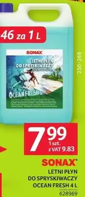 Selgros Letni płyn do spryskiwaczy Ocean Fresh Sonax 4l 628969 oferta