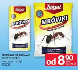 Selgros Preparat na mrówki Target Ants Control wybrane rodzaje 844442 oferta