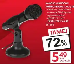 Selgros Mikrofon komputerowy AK-313 oferta
