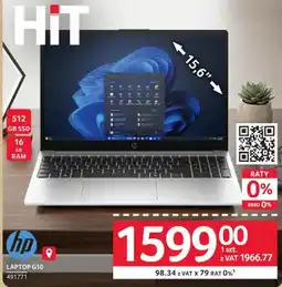Selgros Laptop HP G10 oferta