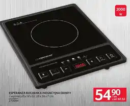 Selgros Kuchenka indukcyjna Esperanza EKH011 28x36x7cm oferta