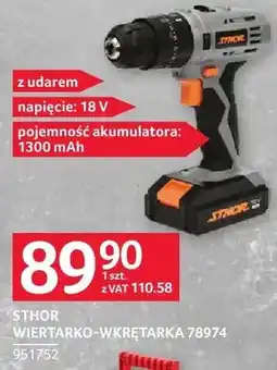Selgros Wiertarko-wkrętarka Sthor 78974 951752 oferta