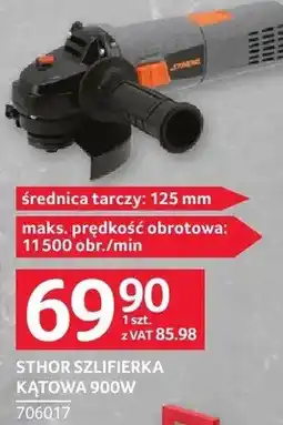 Selgros Szlifierka kątowa Sthor 900W 706017 oferta