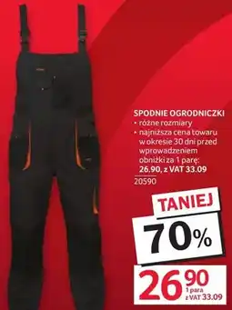 Selgros Spodnie ogrodniczki 20590 oferta