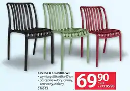 Selgros Krzesło ogrodowe 80x60x47cm 516613 oferta