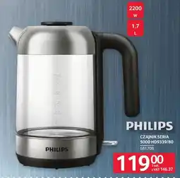 Selgros Czajnik Seria 5000 HD9339/80 Philips 681708 oferta