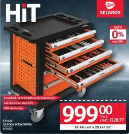 Selgros Szafka serwisowa Sthor 609680 oferta