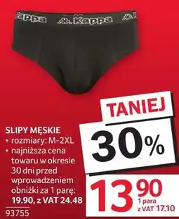 Selgros Slipy męskie Kappa rozmiary M-2XL oferta