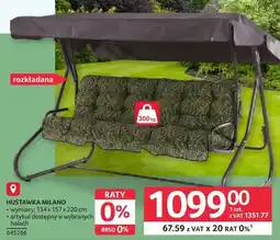 Selgros Huśtawka Milano 134x157x220cm 645266 oferta