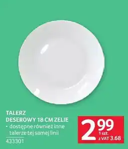 Selgros Talerz deserowy 18cm Zelie oferta